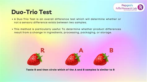 duo trio test|sensory triangle test calculator.